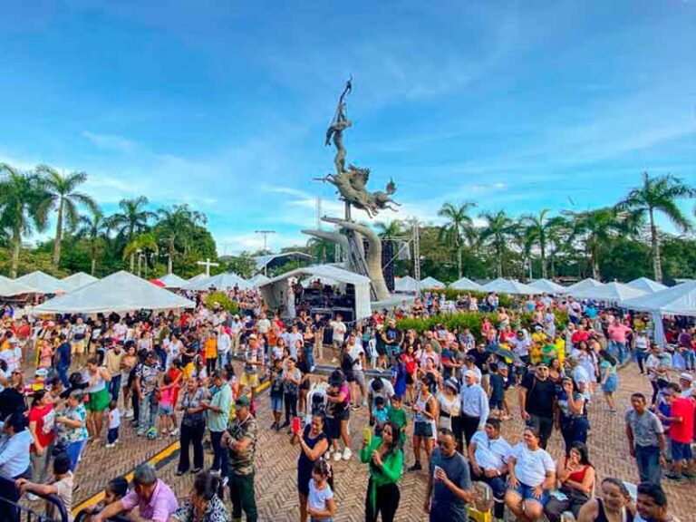 Parque los fundadores acogió a 64.458 personas en días de festival gastronómico y muestras culturales