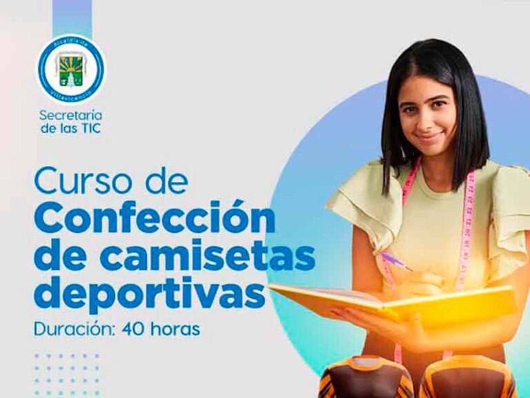 Nuevo curso en diseño y confección de camisetas deportivas ofrece el punto vive digital de Villa Fabiola