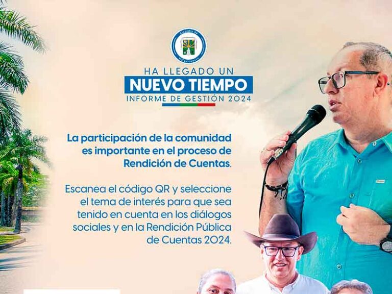 Rendición de cuentas: ciudadanos podrán participar accediendo a un código QR