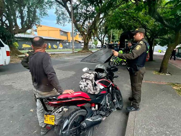 La policía está desplegada en Villavicencio para garantizar una navidad tranquila