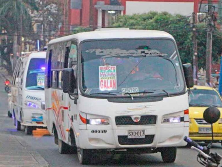 Nuevas tarifas del transporte público colectivo empezaron a regir en Villavicencio