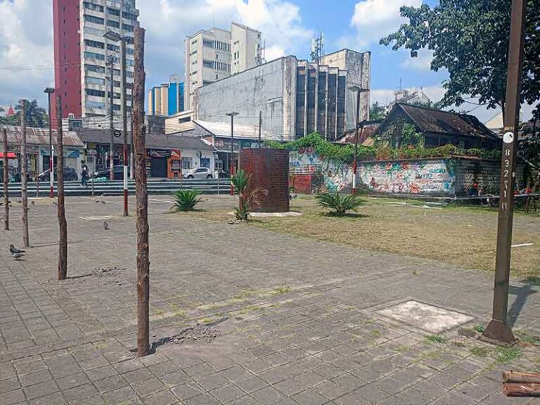 En marcha la modernización de cuatro parques y plazoletas en el centro de Villavicencio