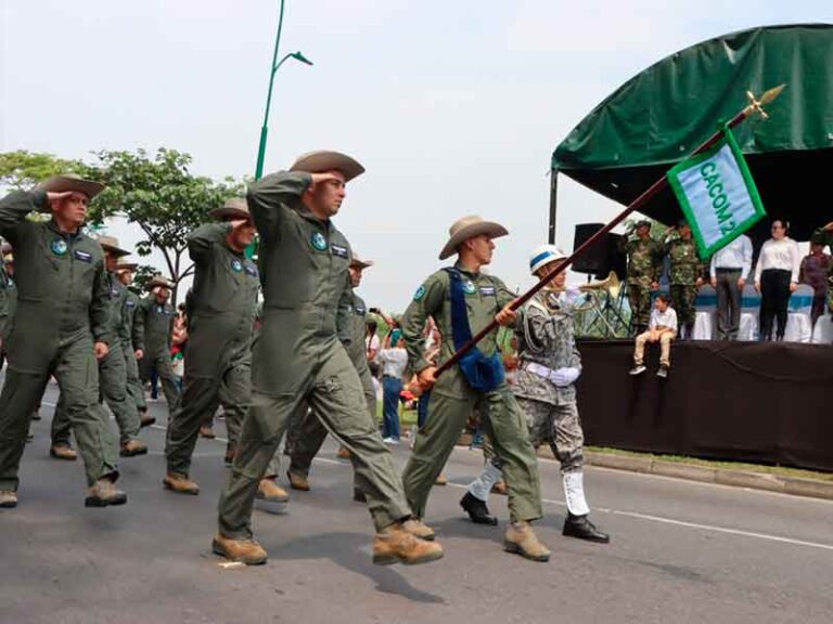 El domingo 6 de abril habrá cierres viales por el desfile militar de los 185 años de Villavicencio