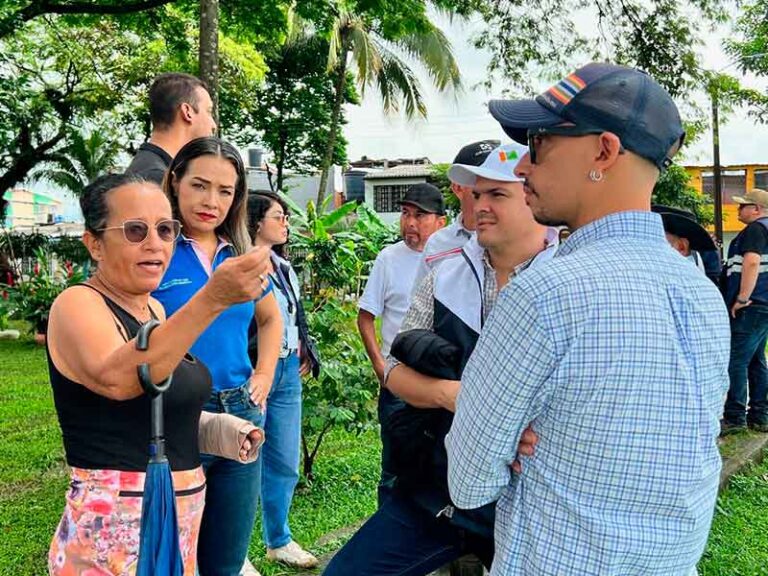 En Villa Fabiola inicia la ejecución del convenio para la construcción de un escenario recreo deportivo