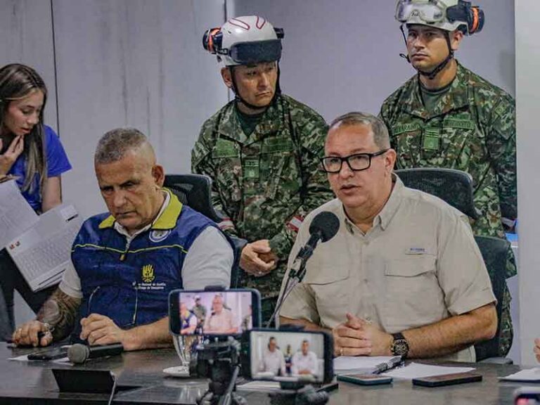 Condiciones climáticas retrasan obras de mitigación del riesgo en Villavicencio, explica el alcalde Alexander Baquero