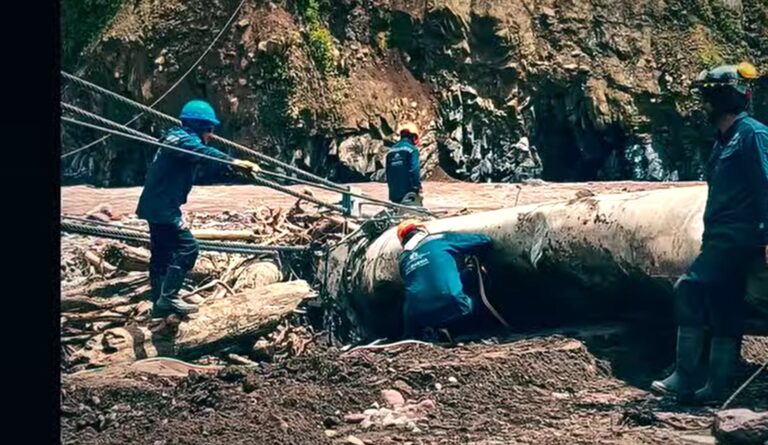 Viaducto 3: Villavicencio espera recuperar pronto su servicio de agua