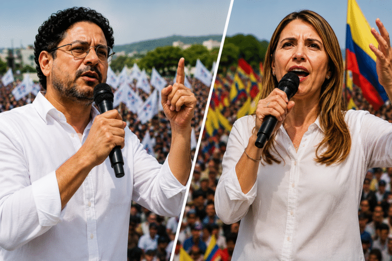 RECTA FINAL AL ROJO VIVO: ALIANZAS DE ÚLTIMA HORA MUEVEN EL TABLERO POLÍTICO EN COLOMBIA