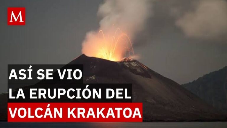 Anak Krakatau vuelve a erupcionar y afecta vuelos en Indonesia